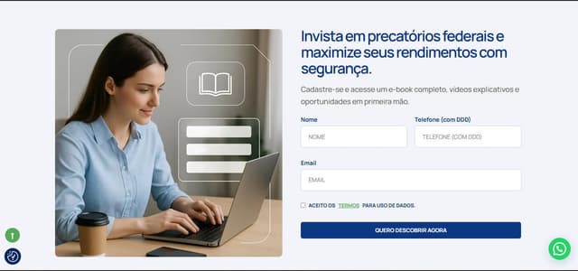 Formulário integrado com API