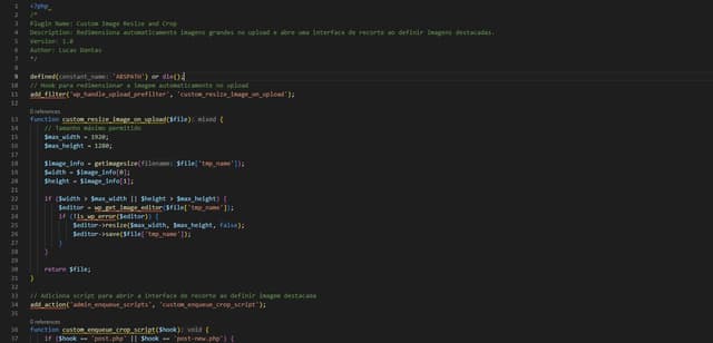 Recorte e redimensionamento de imagem