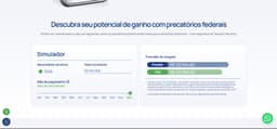 Simulador de investimento (Precatório, CDB, LCI/LCA) gallery